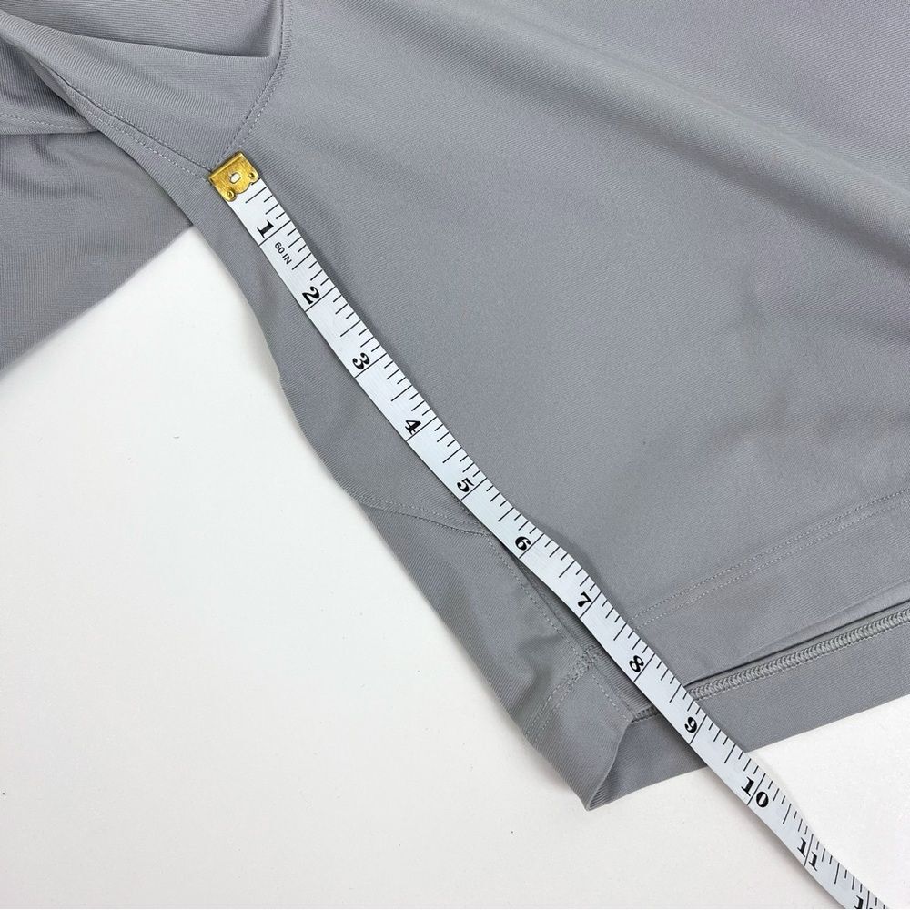 Lululemon Commission Shorts Mens Gray Qwick Oxford 9" Classic Chino Size 33 - Picture 7 of 7